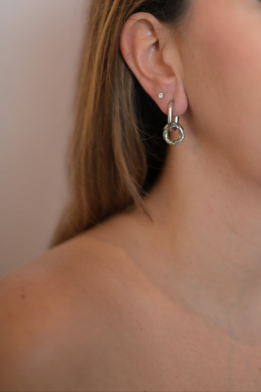 Boucles d'oreilles Nudo