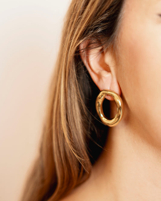 Boucles d'oreilles Halo