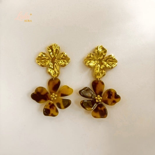 Boucles d'oreilles Leoflora